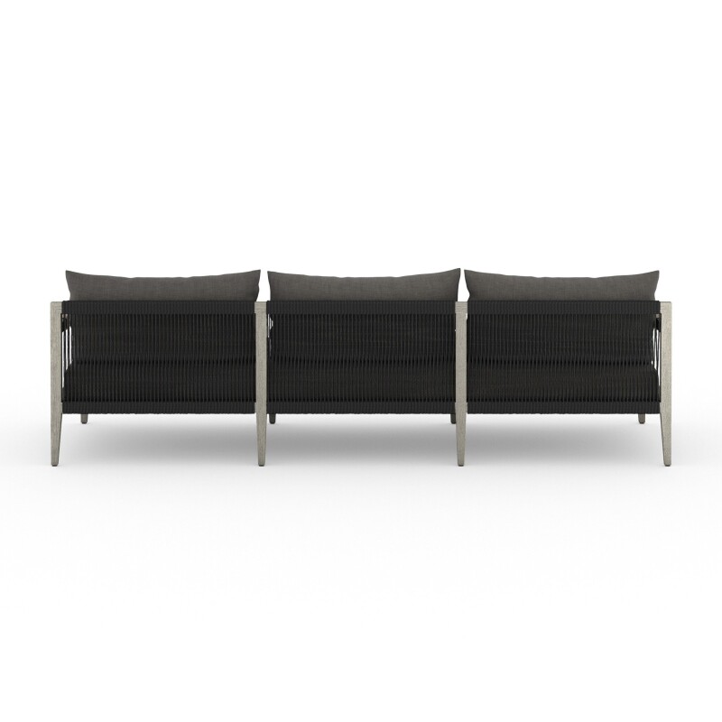 Sherwood Outdoor Sofa, Weathered Grey - JSOL-10201K-562 JSOL10201K562