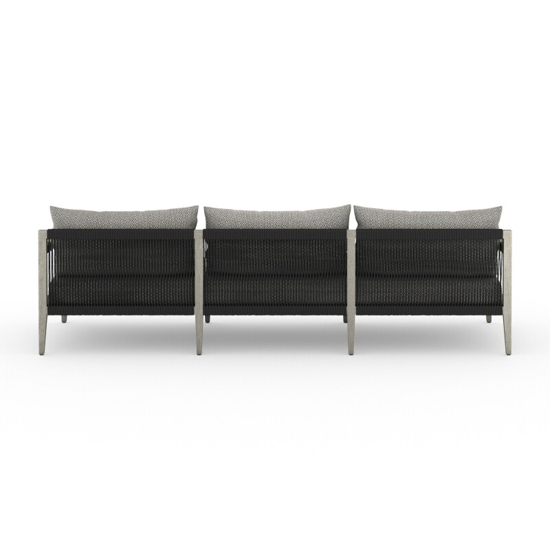 Sherwood Outdoor Sofa, Weathered Grey - JSOL-10201K-970 JSOL10201K970