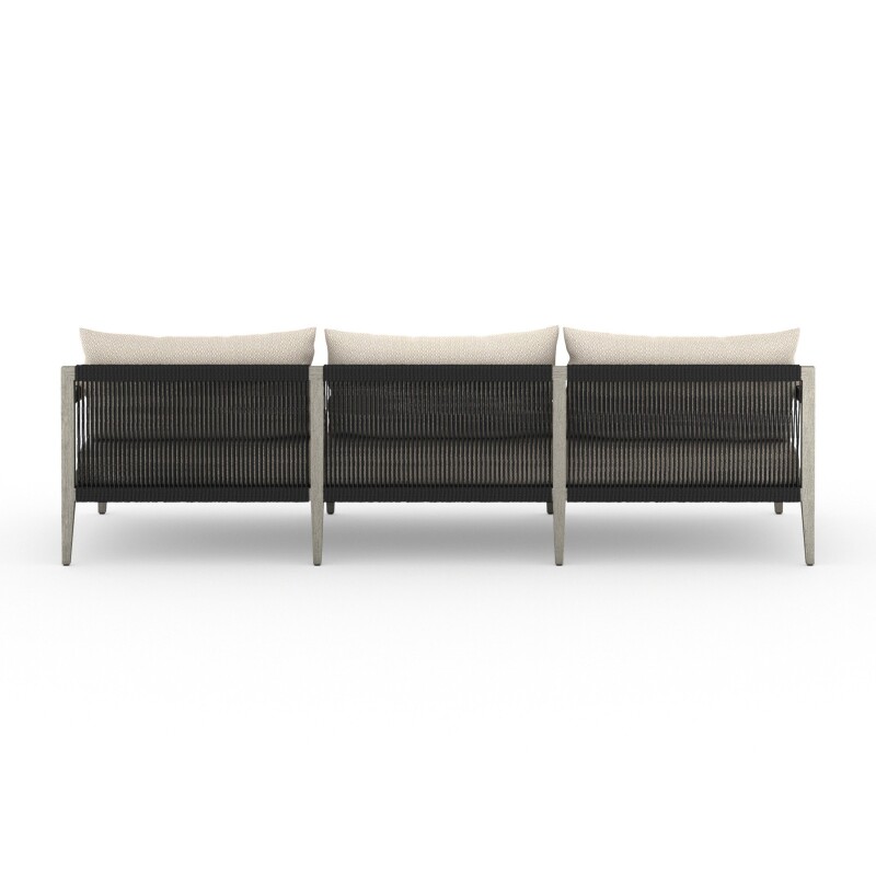 Sherwood Outdoor Sofa, Weathered Grey - JSOL-10201K-971 JSOL10201K971