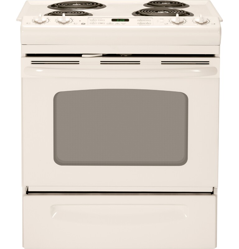 30" Slide-In Electric Range with Self-Cleaning Oven JSP39DNCC, product image 2 of 8