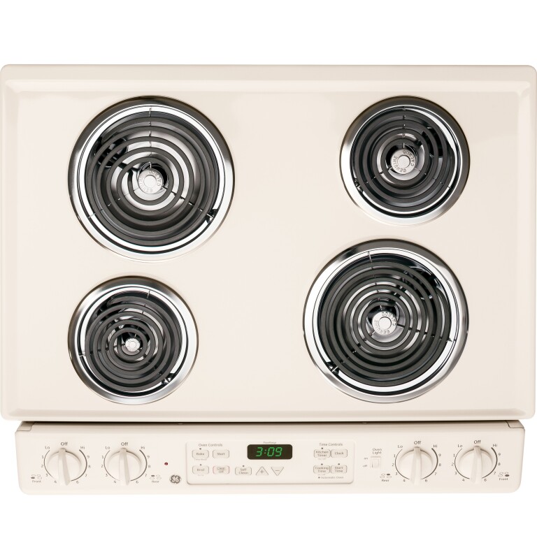 30" Slide-In Electric Range with Self-Cleaning Oven JSP39DNCC, product image 3 of 8