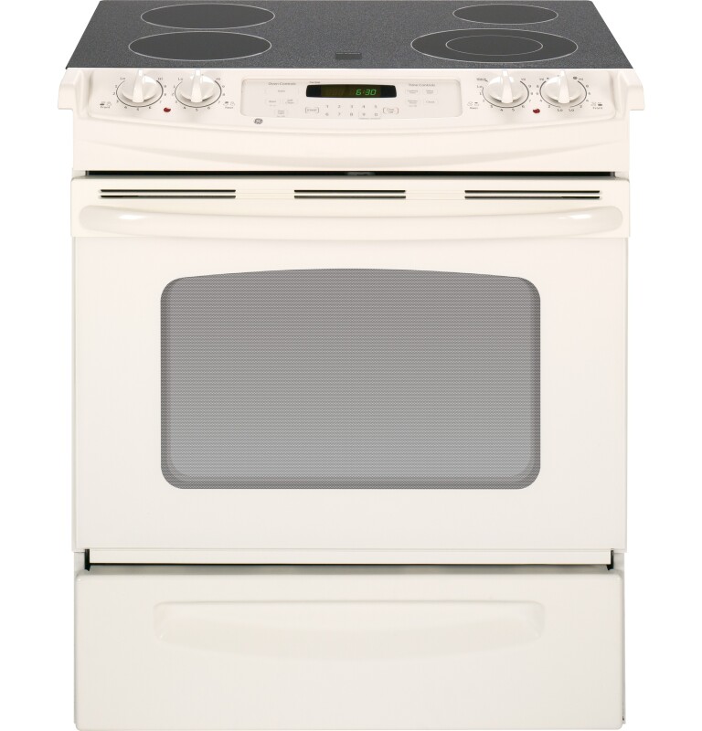 30" Slide-In Electric Range with Self-Cleaning Oven JSP42DNCC, product image 2 of 6