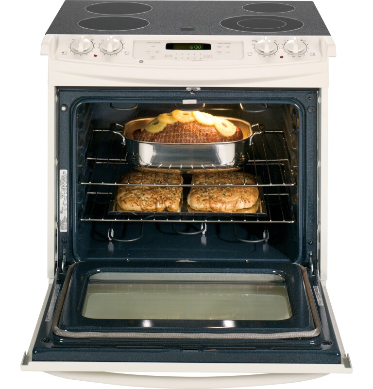 30" Slide-In Electric Range with Self-Cleaning Oven JSP42DNCC, product image 5 of 6