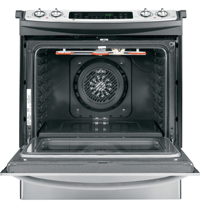 30" Slide-In CleanDesign Electric Range JSP46DPBB, product image 5 of 10