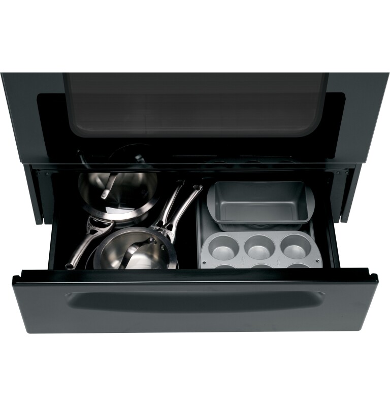 30" Slide-In CleanDesign Electric Range JSP46DPBB, product image 8 of 10