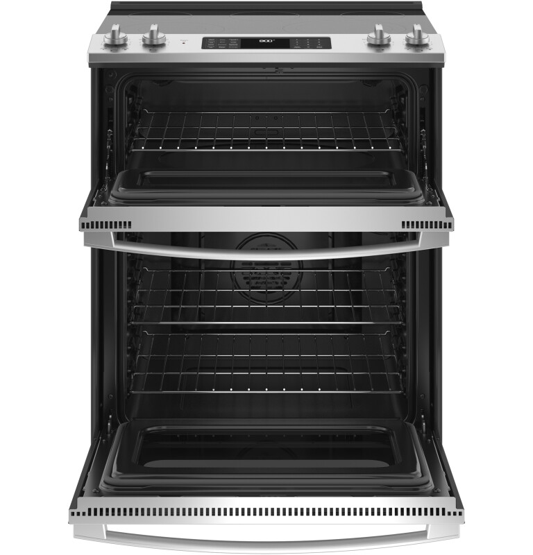 30" Slide-In Electric Convection Double Oven Range view 12