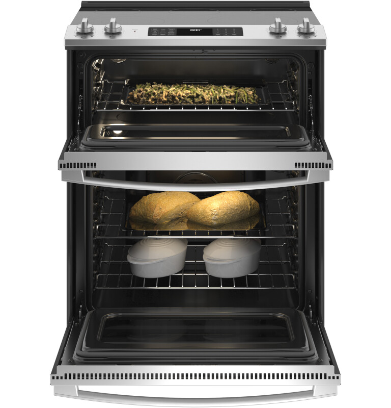 30" Slide-In Electric Convection Double Oven Range view 20