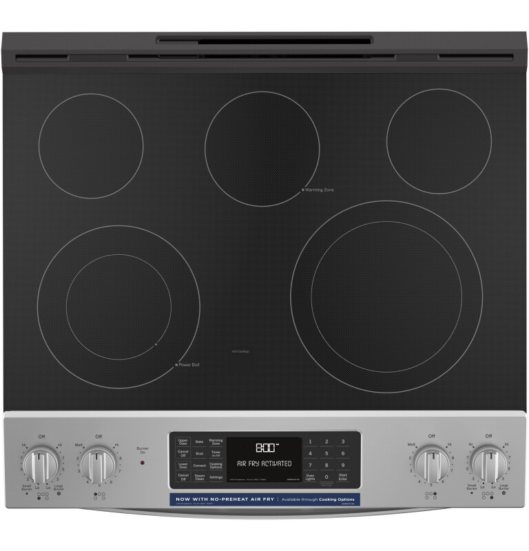 30" Slide-In Electric Convection Double Oven Range view 15