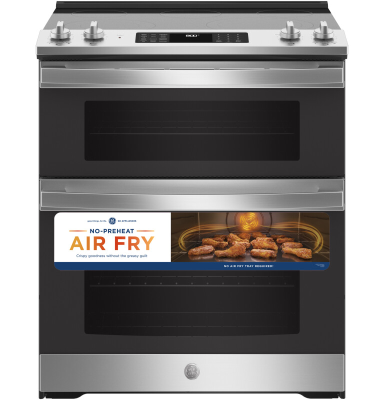 30" Slide-In Electric Convection Double Oven Range view 14
