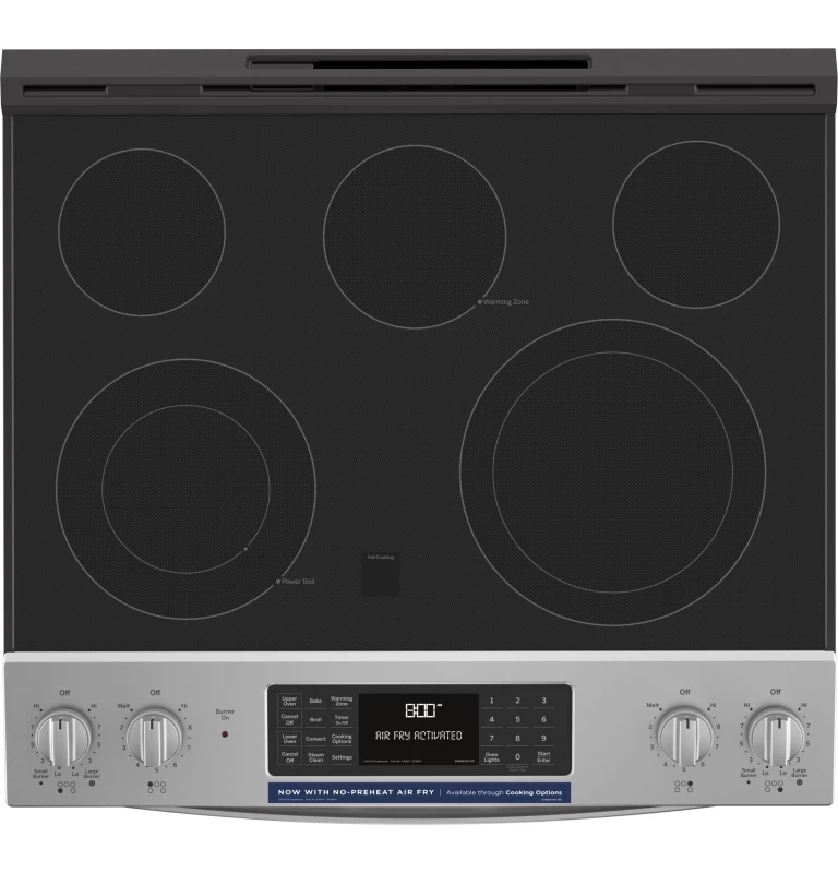 30" Slide-In Electric Convection Double Oven Range JSS86SPSS