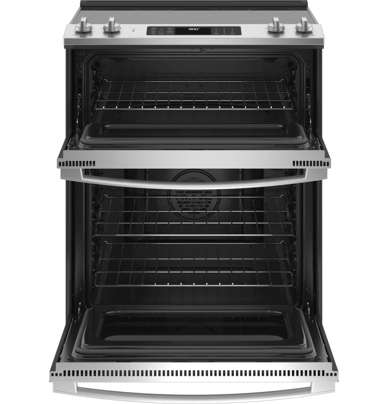 30" Slide-In Electric Convection Double Oven Range JSS86SPSS