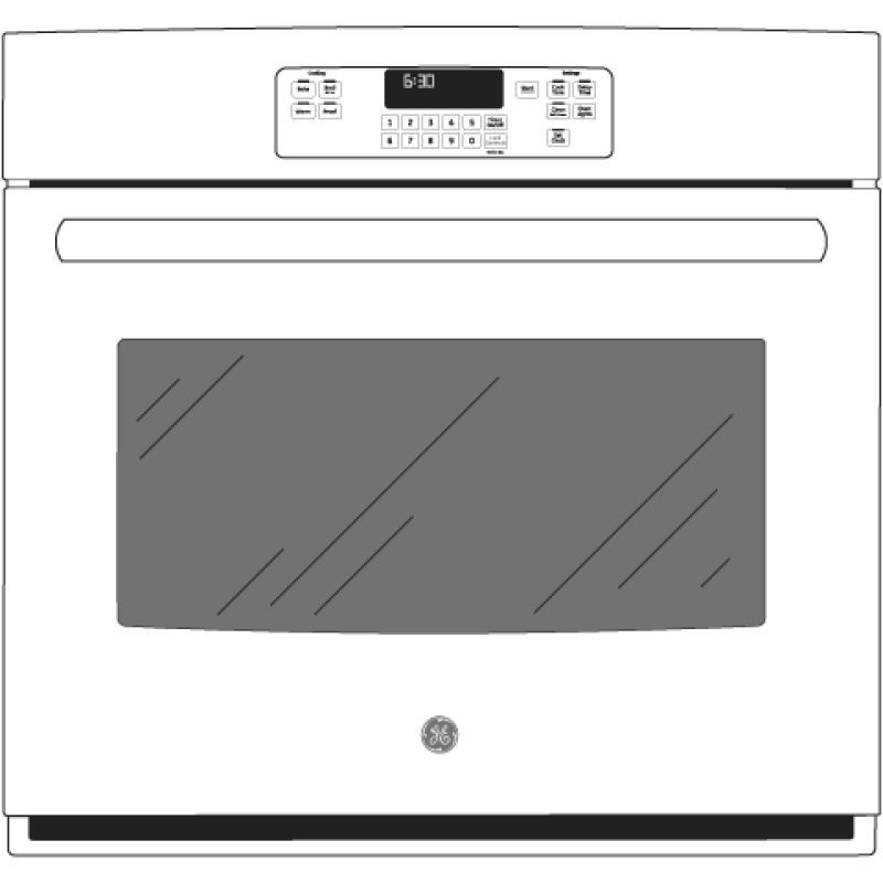 30" Built-In Single Wall Oven JT3000DFWW, product image 8 of 9