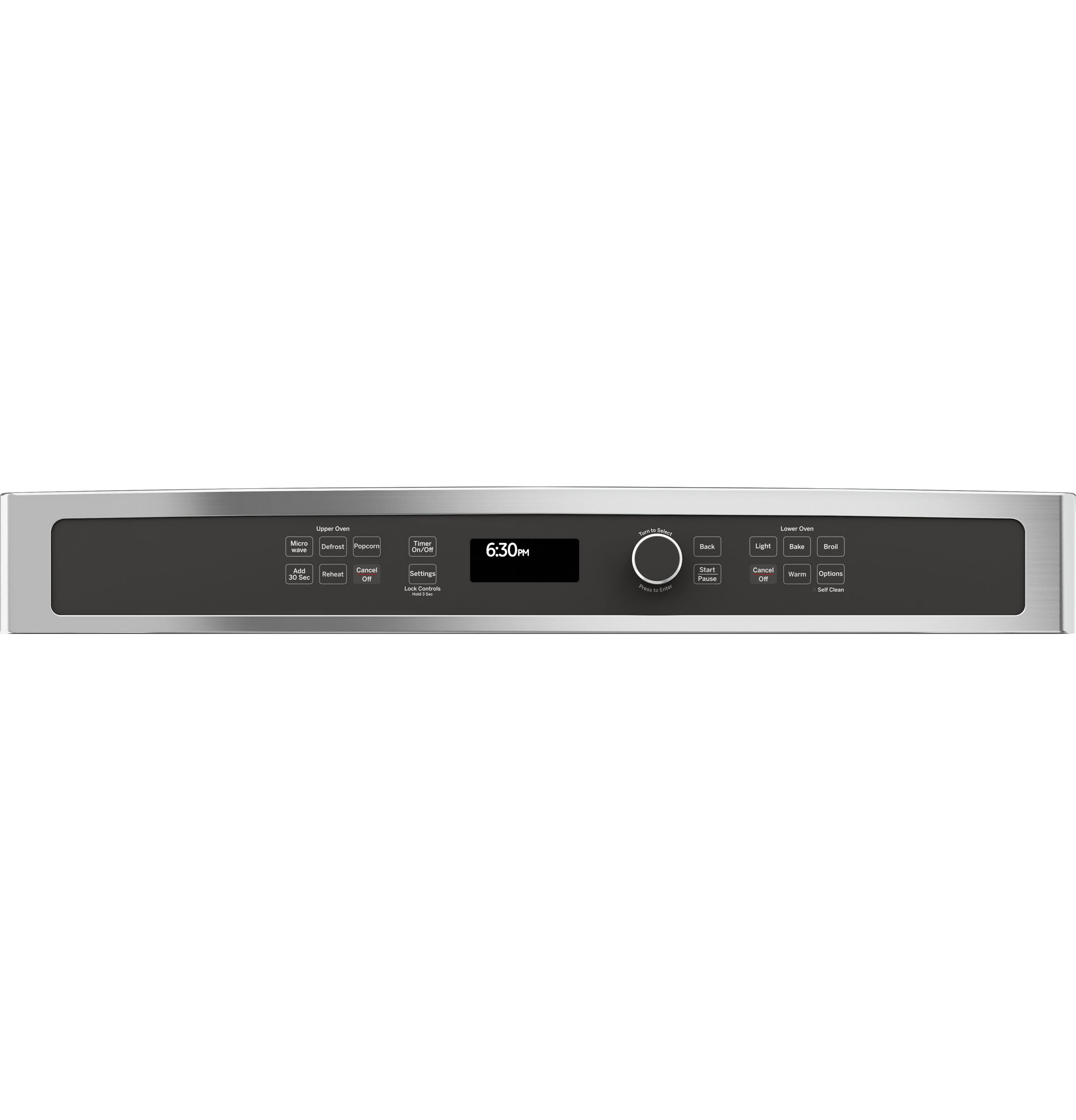 30" Combination Double Wall Oven JT3800SHSS