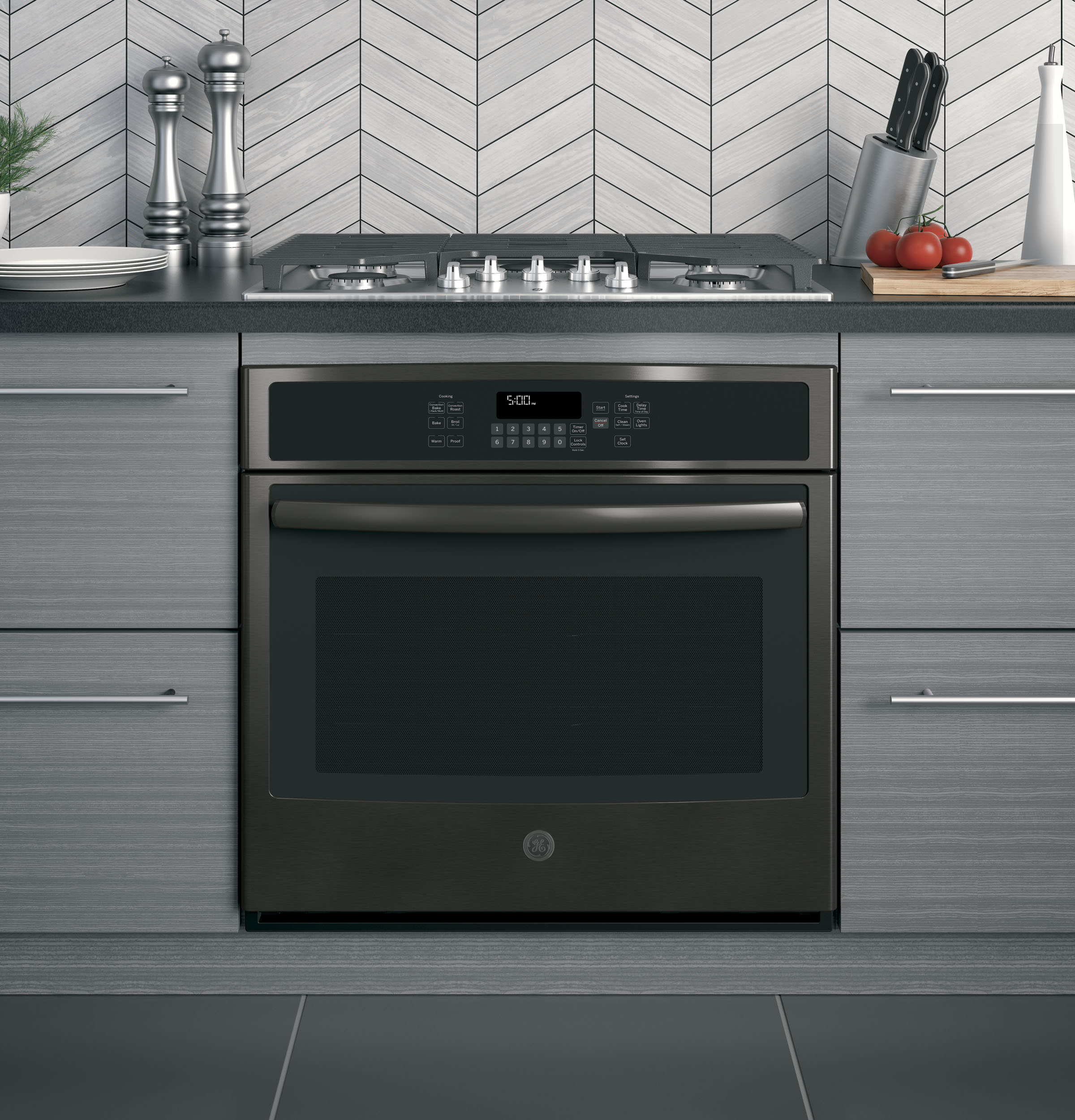 30" Built-In Single Convection Wall Oven JT5000BLTS, product image 3 of 13