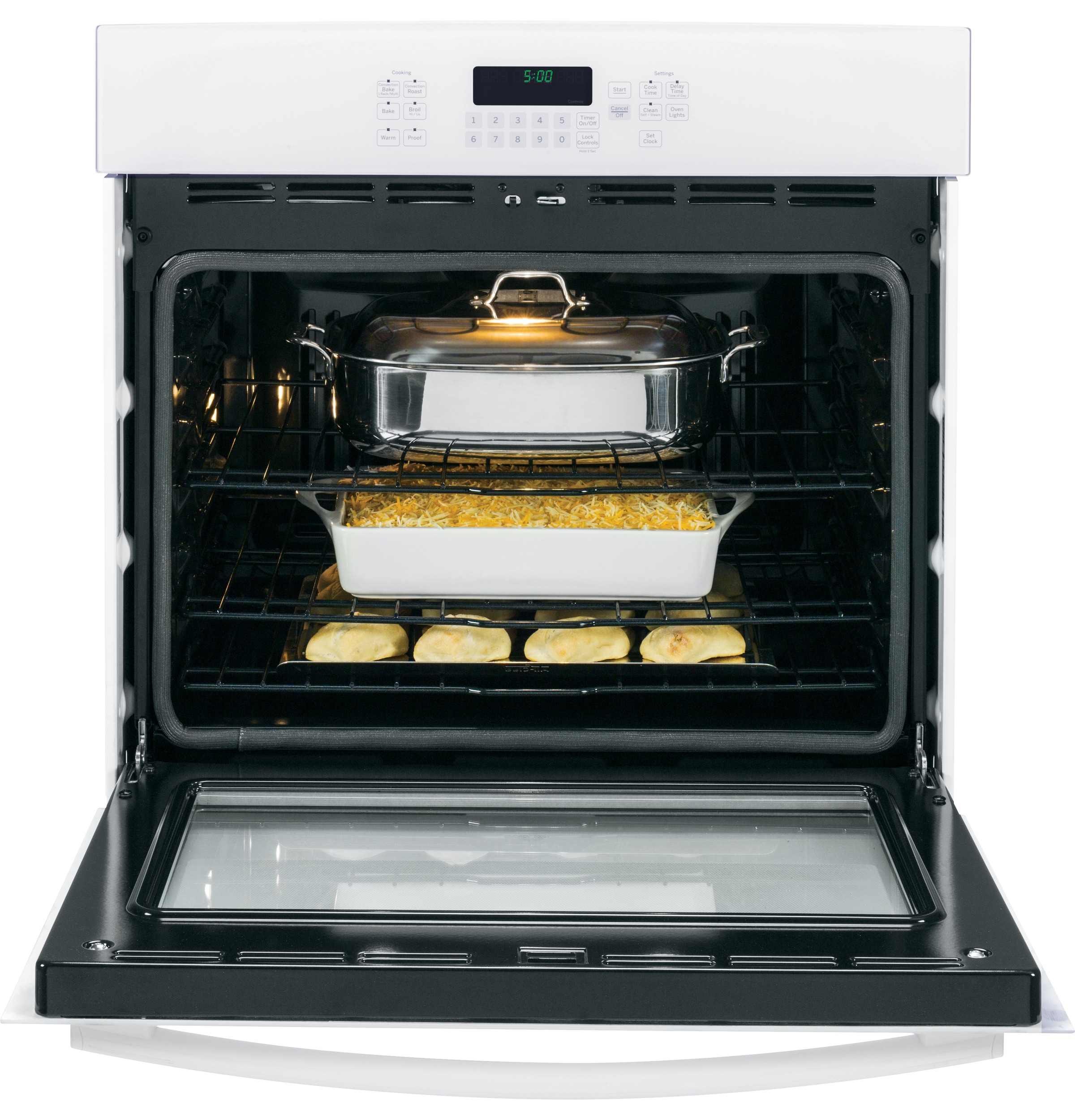 30" Built-In Single Convection Wall Oven JT5000DFWW, product image 6 of 9