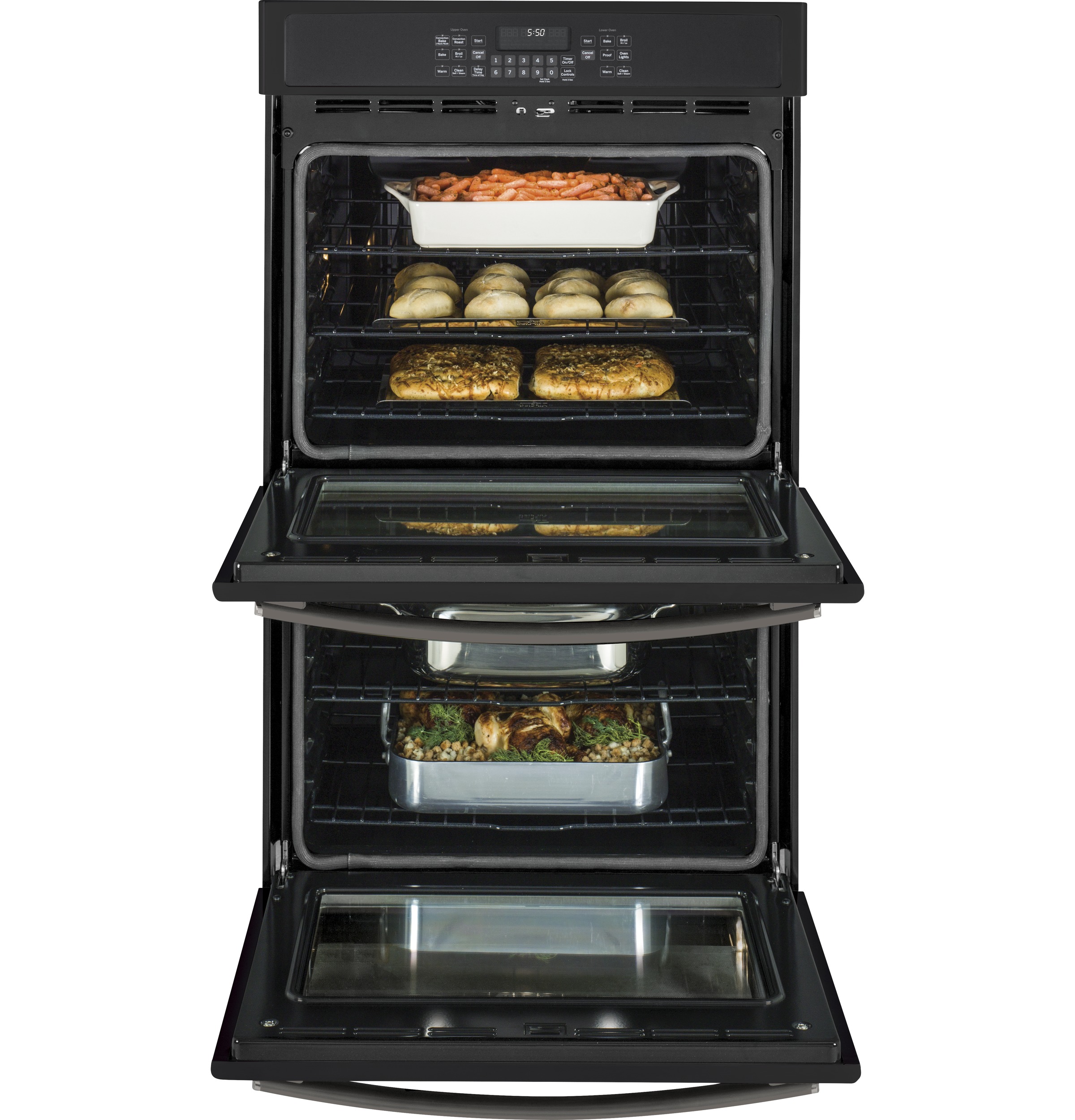 30" Built-In Double Wall Oven with Convection JT5500FMDS, product image 4 of 8