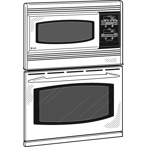 30" Built-In Double Microwave/Convection Oven JT965SKSS