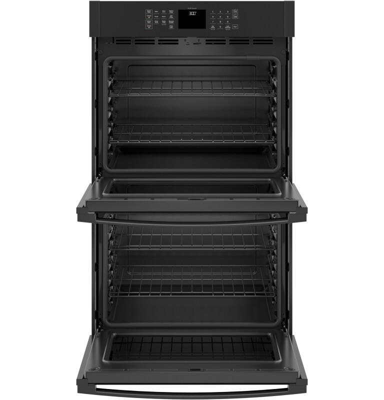 30" Smart Built-In Self-Clean Double Wall Oven with Never-Scrub Racks JTD3000DNBB, product image 2 of 17