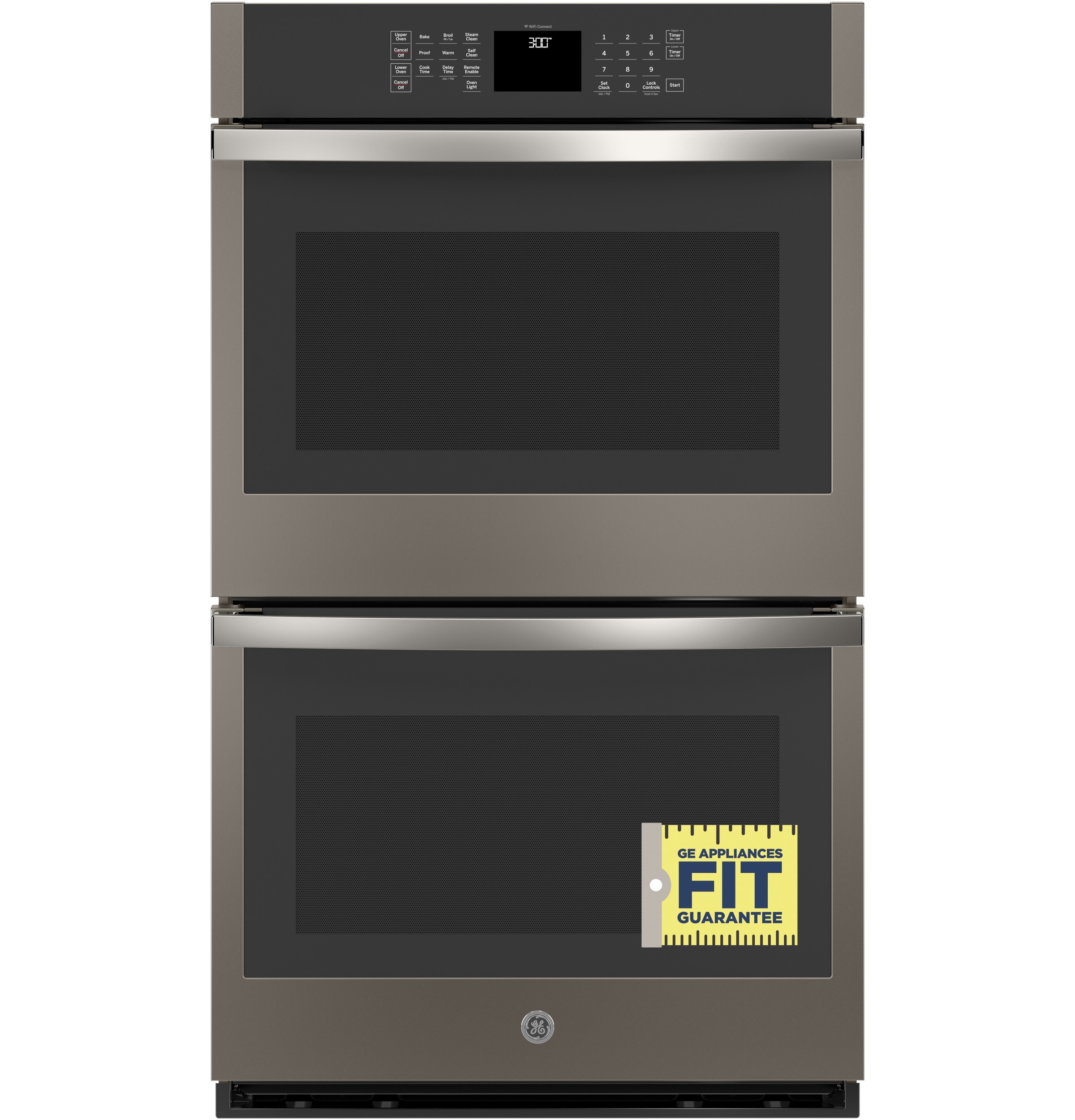 30" Smart Built-In Self-Clean Double Wall Oven with Never-Scrub Racks JTD3000ENES, product image 7 of 17