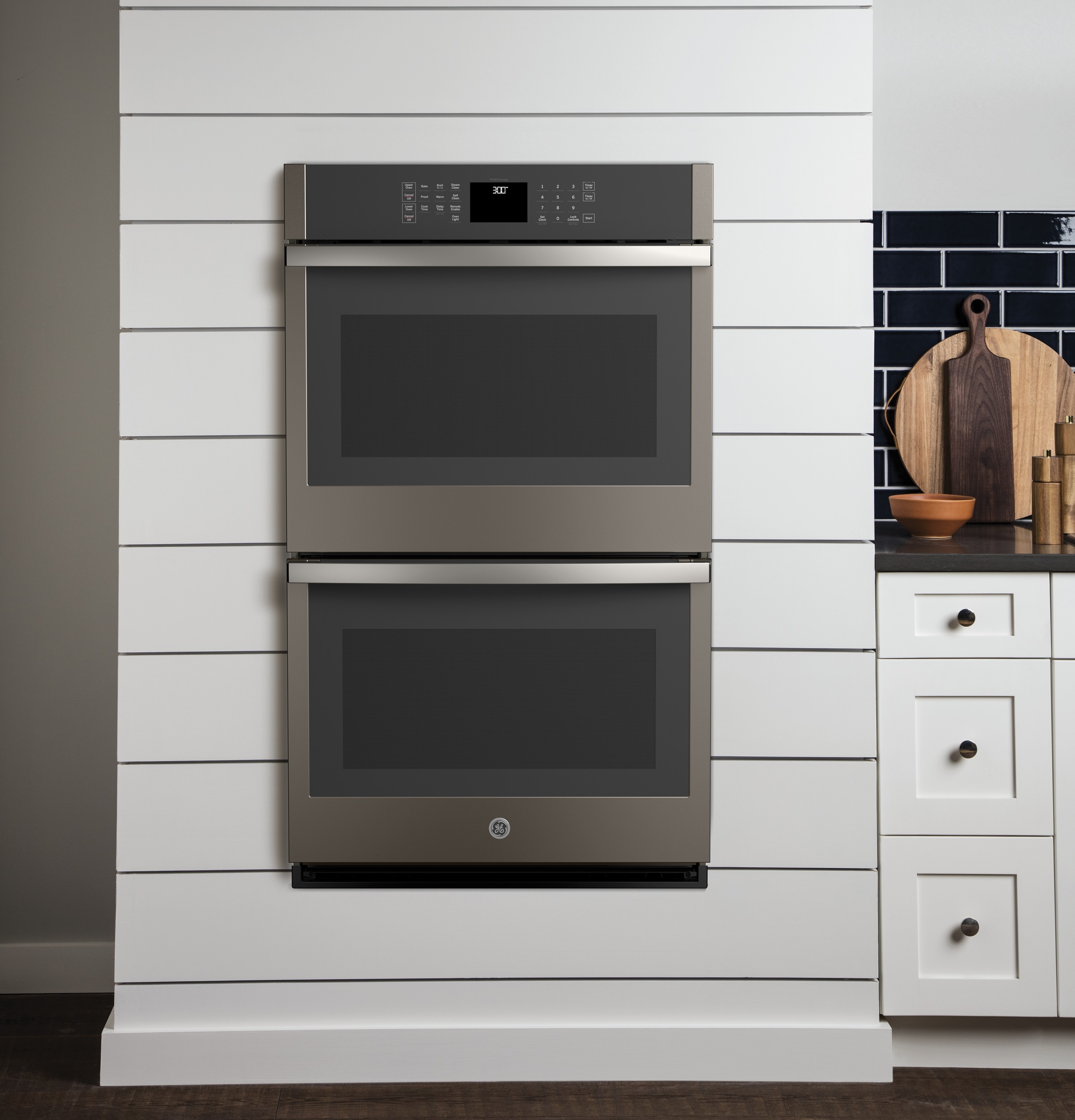 30" Smart Built-In Self-Clean Double Wall Oven with Never-Scrub Racks JTD3000ENES, product image 15 of 17