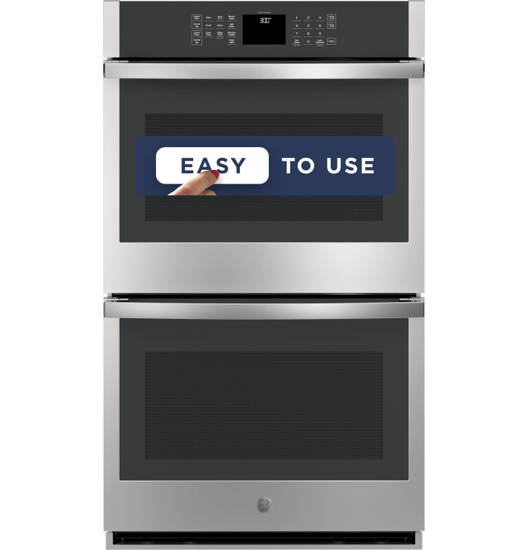 30" Smart Built-In Self-Clean Double Wall Oven view 4