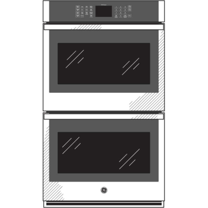 30" Smart Built-In Self-Clean Double Wall Oven view 17