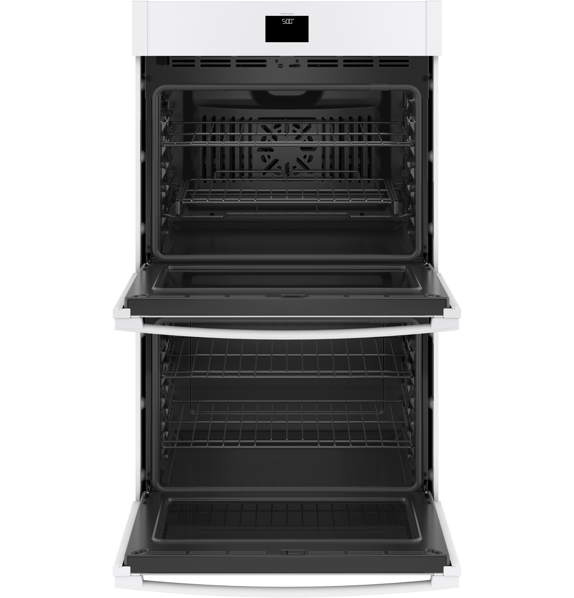 30" Smart Built-In Self-Clean Convection Double Wall Oven with Never Scrub Racks JTD5000DNWW, product image 10 of 20