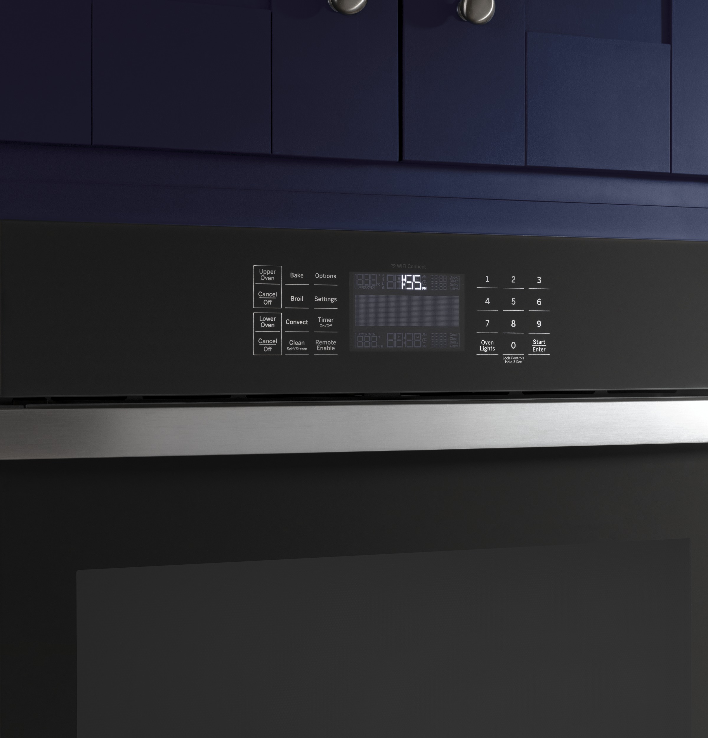 30" Smart Built-In Self-Clean Convection Double Wall Oven with Never Scrub Racks JTD5000DNWW, product image 13 of 20