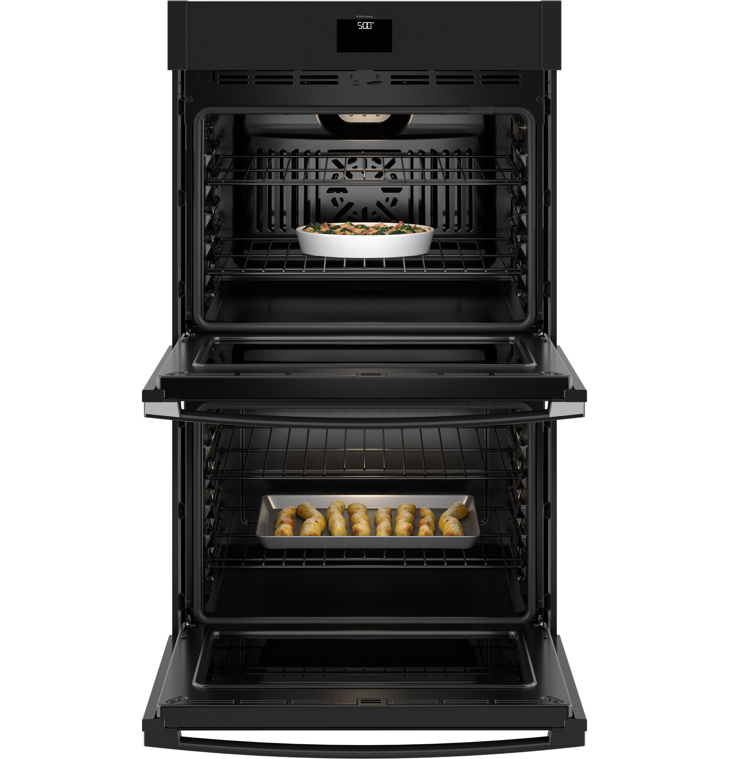 30" Smart Built-In Self-Clean Convection Double Wall Oven with No Preheat Air Fry view 3