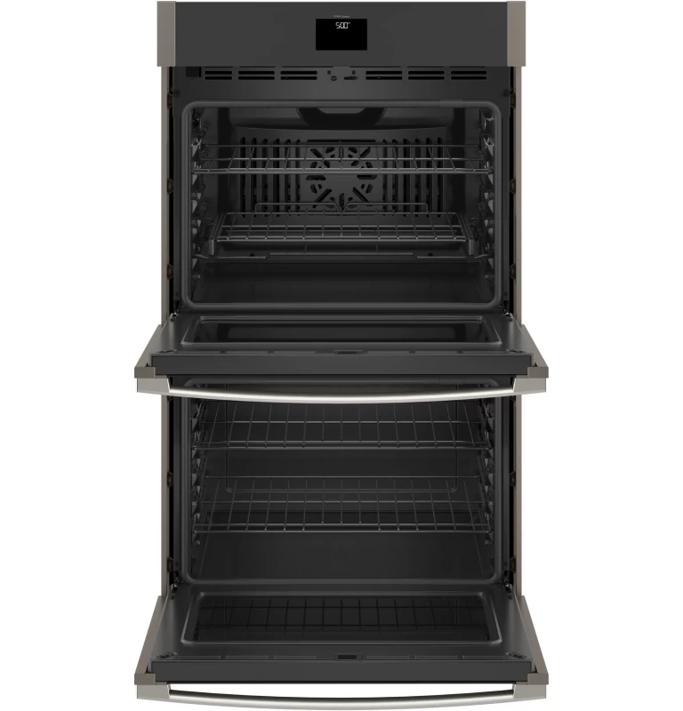 30" Smart Built-In Self-Clean Convection Double Wall Oven with Never Scrub Racks JTD5000ENES