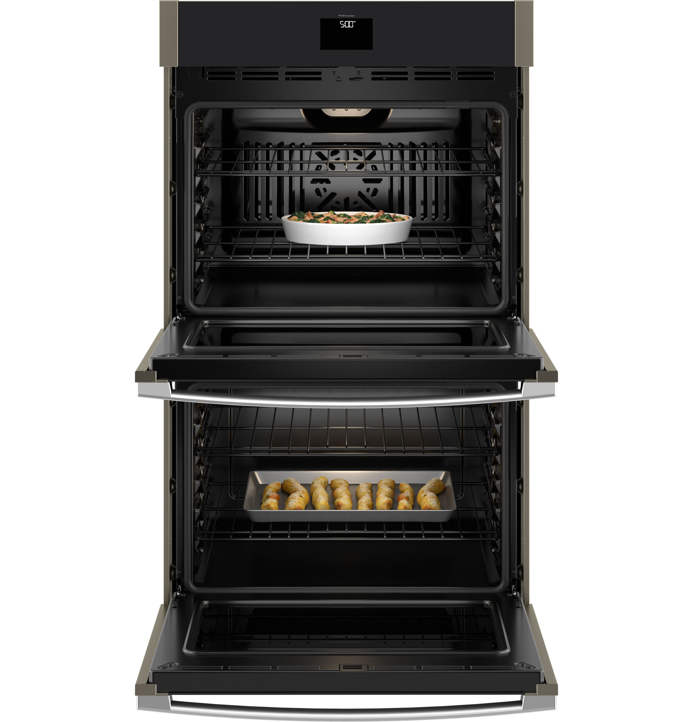 30" Smart Built-In Self-Clean Convection Double Wall Oven with No Preheat Air Fry view 3