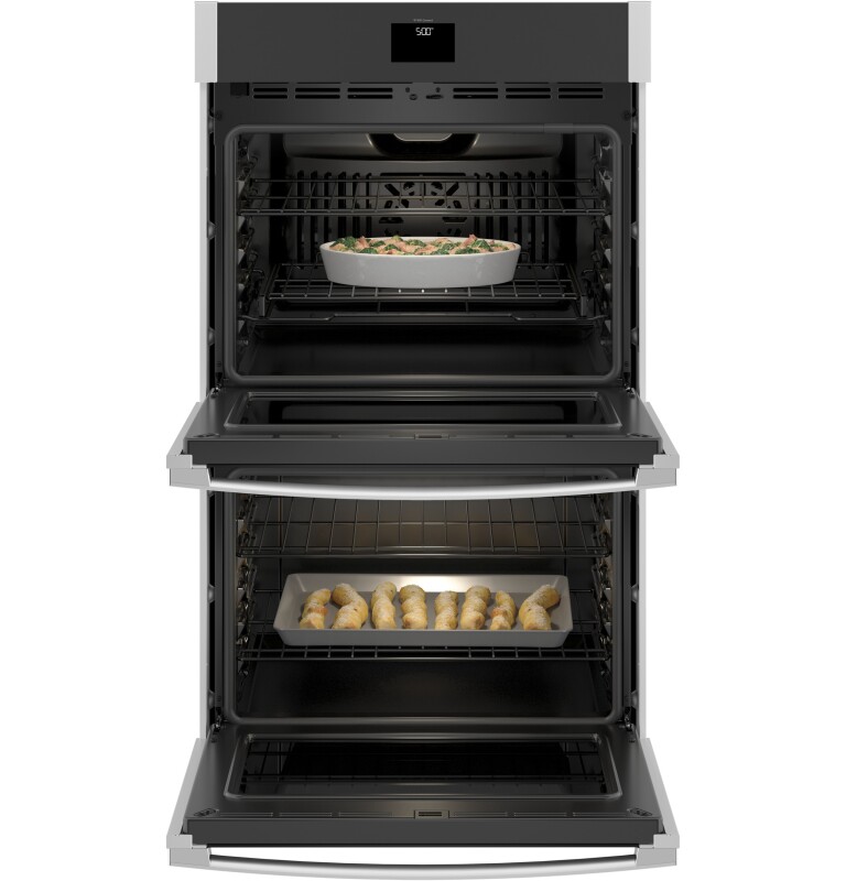 30" Smart Built-In Self-Clean Convection Double Wall Oven JTD5000SNSS
