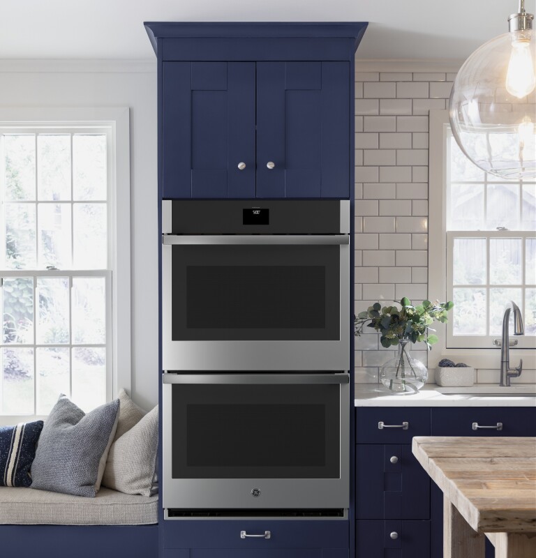 30" Smart Built-In Self-Clean Convection Double Wall Oven JTD5000SNSS