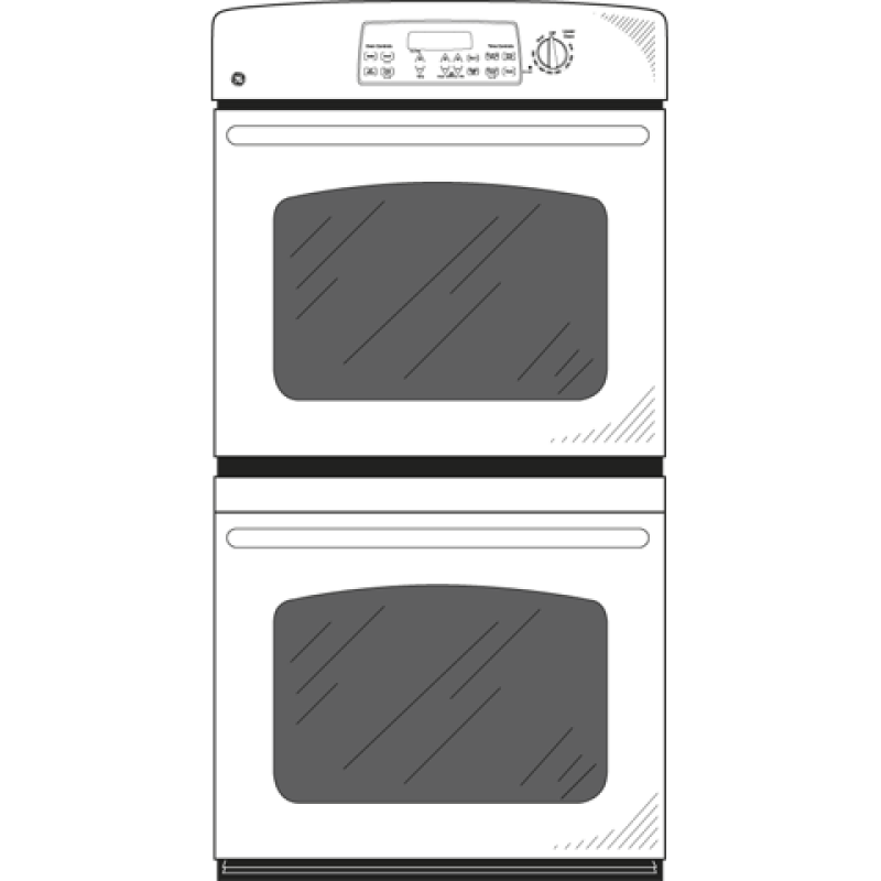 30" Built-In Double Wall Oven JTP35SPSS, product image 2 of 3
