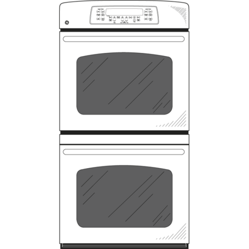 30" Built-In Double Wall Oven JTP55SPSS