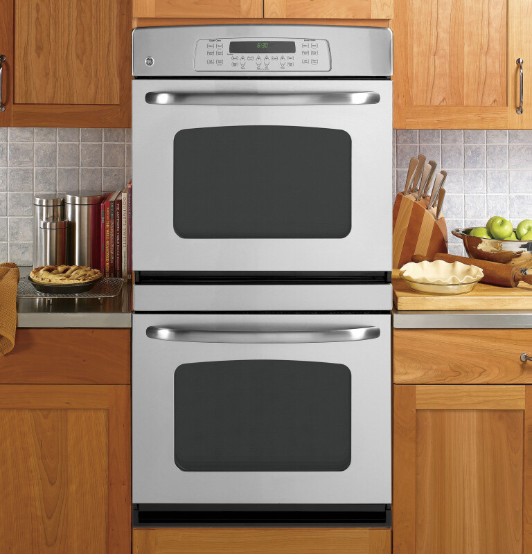 GE 30" Built-In Double Wall Oven Stainless Steel JTP55SPSS Picture 1