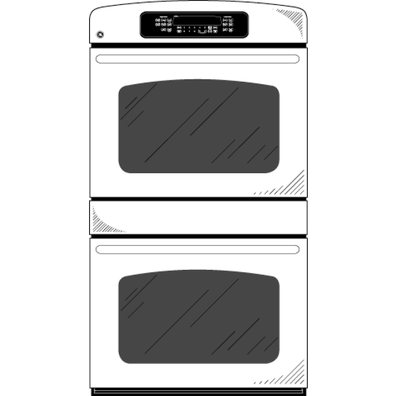 30" Built-In Convection/Thermal Wall Oven JTP75SMSS, product image 3 of 4