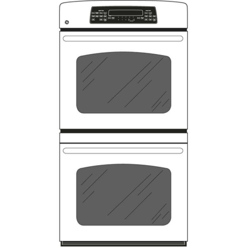 30" Built-In Double Convection/Thermal Wall Oven JTP75SPSS, product image 4 of 5