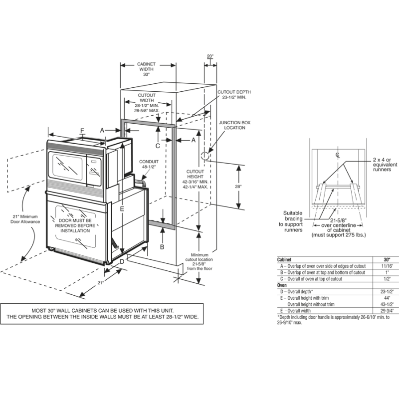 30" Built-In Double Microwave/Thermal Oven view 6