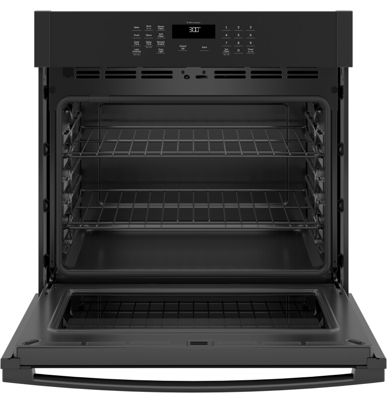 30" Smart Built-In Self-Clean Single Wall Oven with Never-Scrub Racks JTS3000DNBB, product image 2 of 17