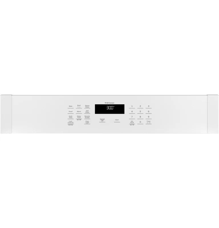 30" Smart Built-In Self-Clean Single Wall Oven with Never-Scrub Racks JTS3000DNWW