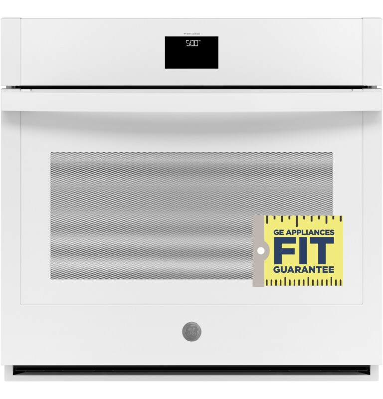 30" Smart Built-In Self-Clean Convection Single Wall Oven with Never Scrub Racks JTS5000DNWW
