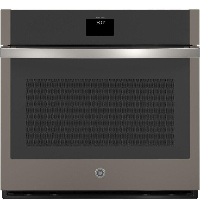 GE 30" Smart Built-In Self-Clean Convection Single Wall Oven with Never Scrub Racks Brushed Stainless JTS5000ENES Picture 1