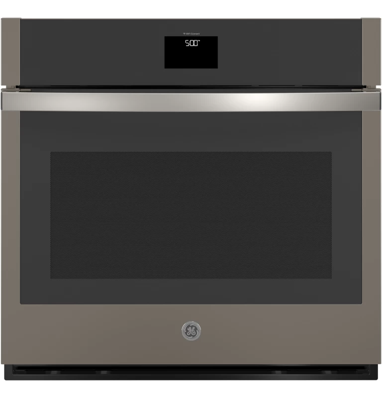 GE 30" Smart Built-In Self-Clean Convection Single Wall Oven with Never Scrub Racks Slate JTS5000ENES Picture 1