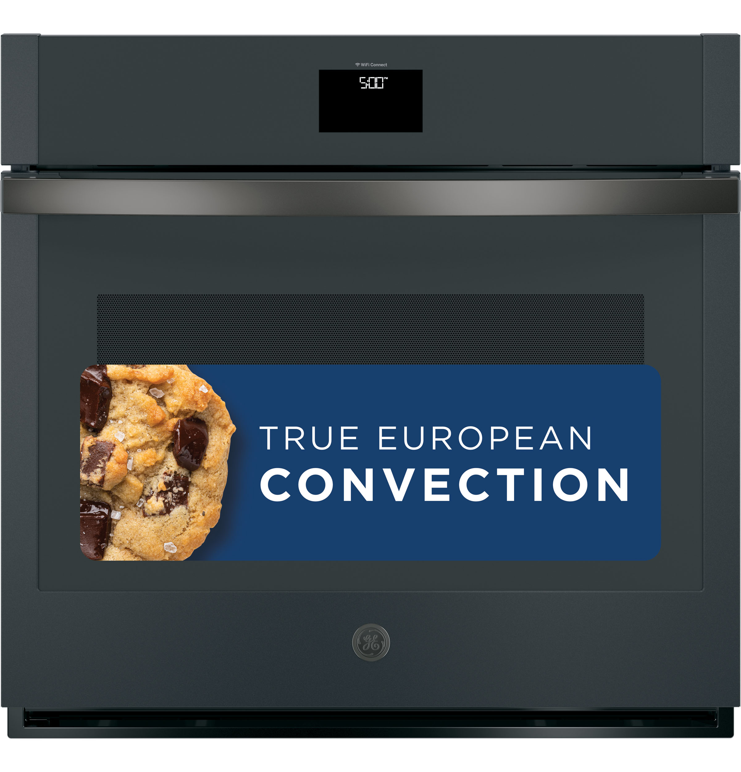 30" Smart Built-In Self-Clean Convection Single Wall Oven with Never Scrub Racks JTS5000FNDS, product image 5 of 21