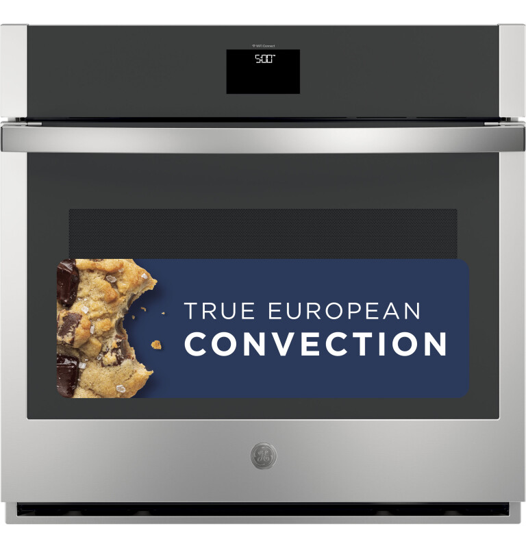 30" Smart Built-In Self-Clean Convection Single Wall Oven JTS5000SNSS