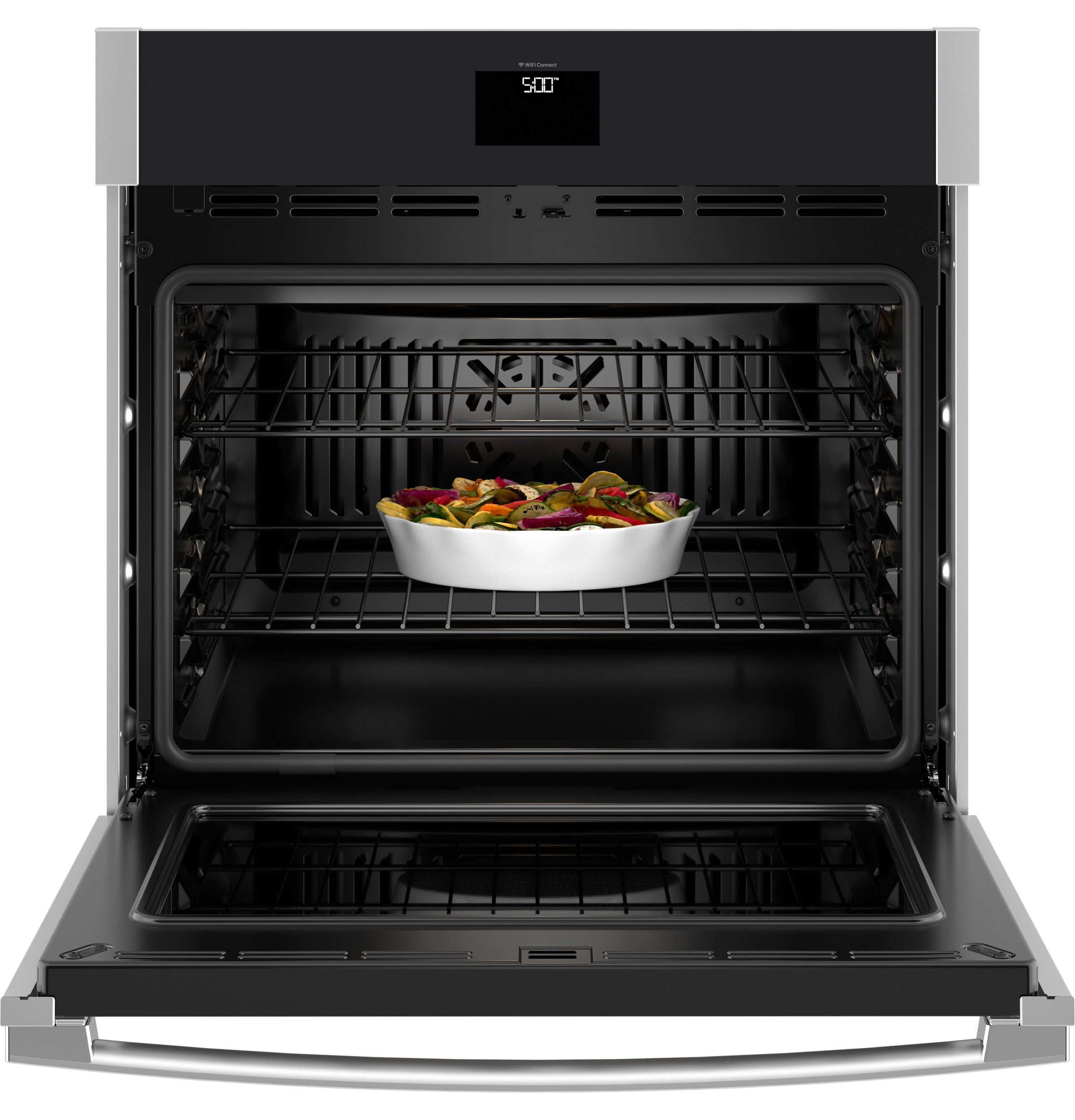 30" Smart Built-In Self-Clean Convection Single Wall Oven with No Preheat Air Fry view 3