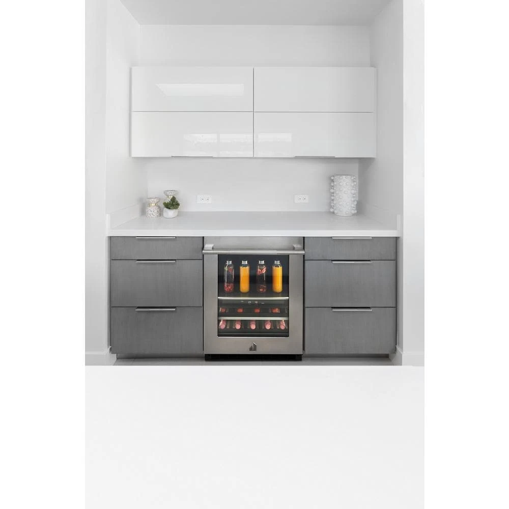 RISE 24" Built-In Undercounter Beverage Center, Left Swing JUBFL242HL