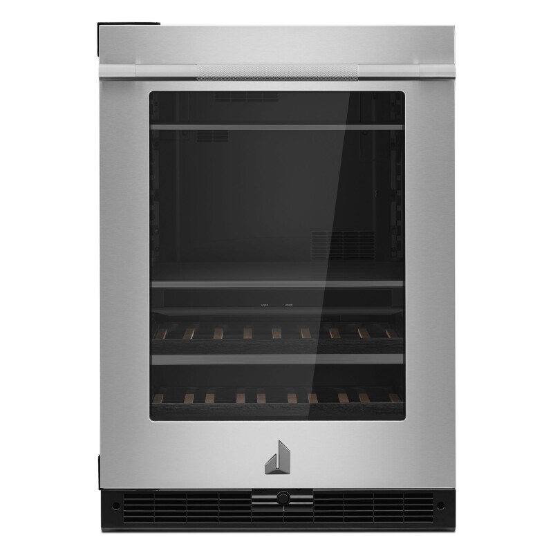 JennAir RISE 24" Built-In Undercounter Beverage Center, Left Swing Stainless Steel JUBFL242HL Picture 1