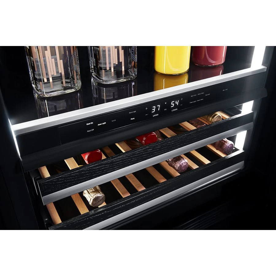 RISE 24" Built-In Undercounter Beverage Center, Right Swing JUBFR242HL